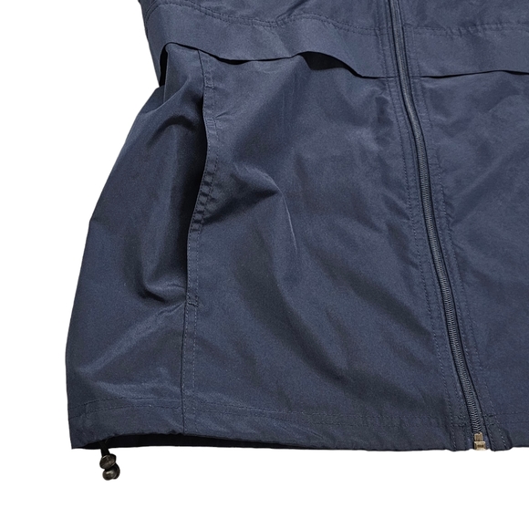 Champion Full Zip Jacket Men's Size Medium Blue Lightweight Wind Breaker Hooded - Picture 5 of 13